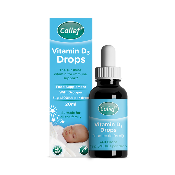 Colief Vitamin D3 Drops 200IU 20ml