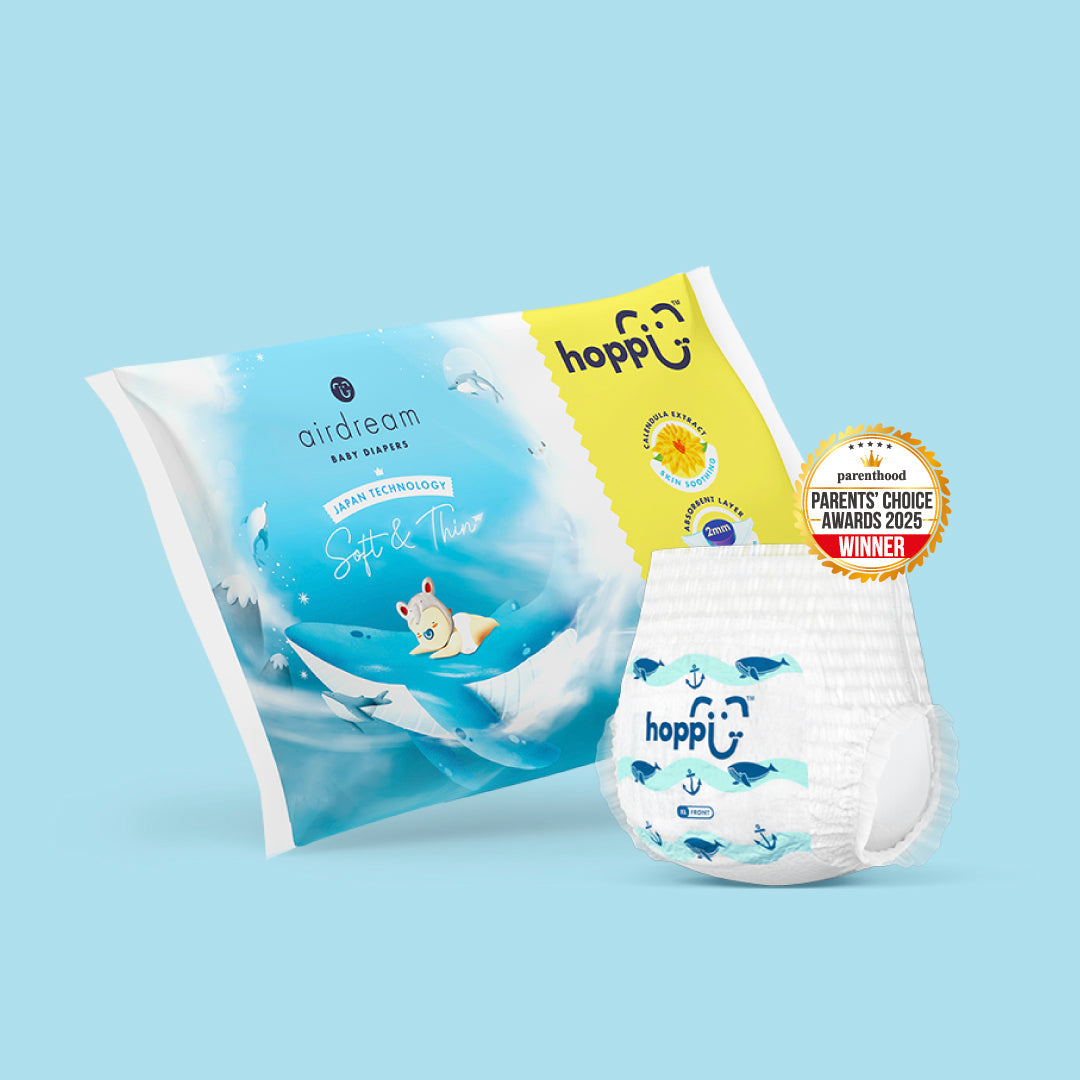 [TRAVEL PACK] Hoppi AirDream Diapers