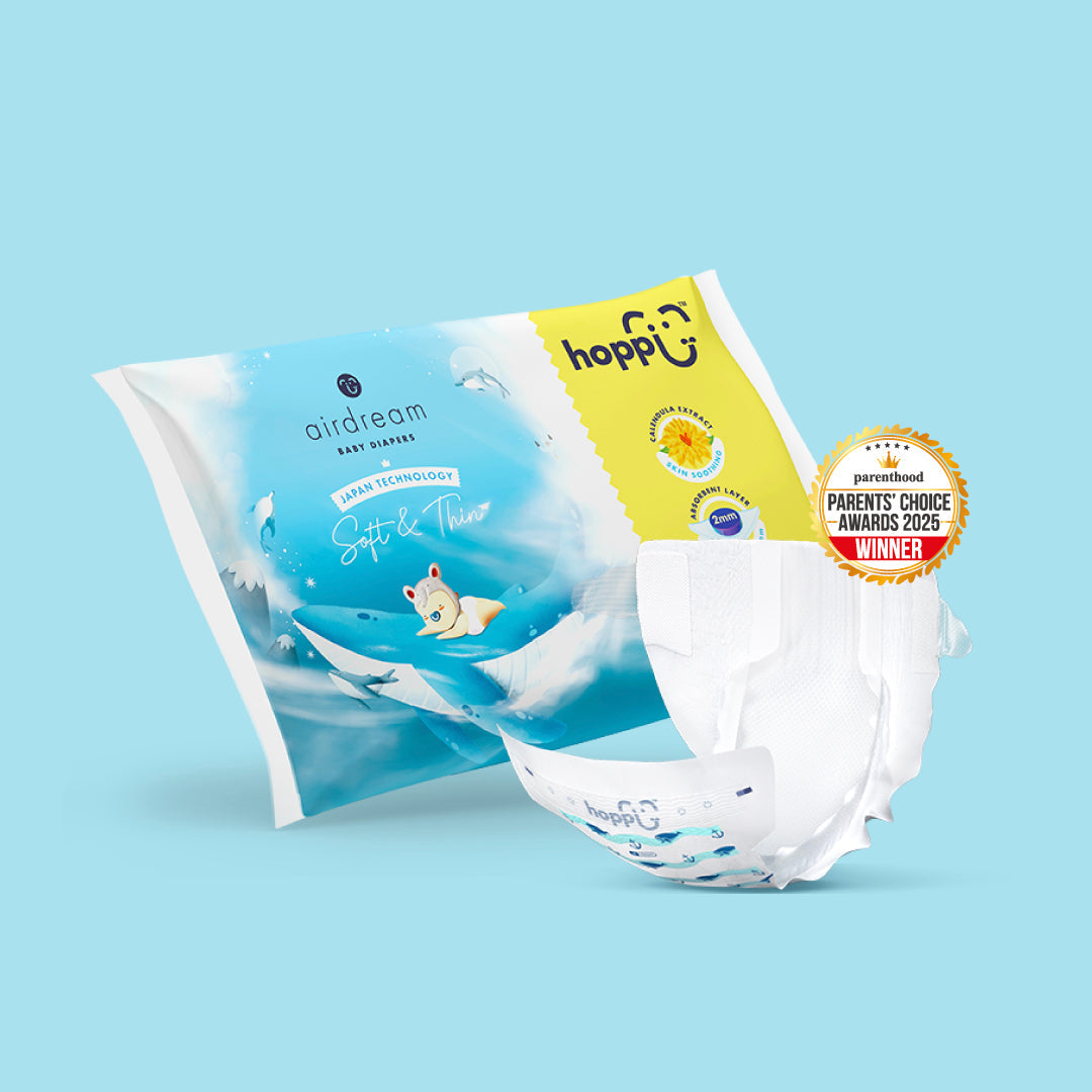 [TRAVEL PACK] Hoppi AirDream Diapers