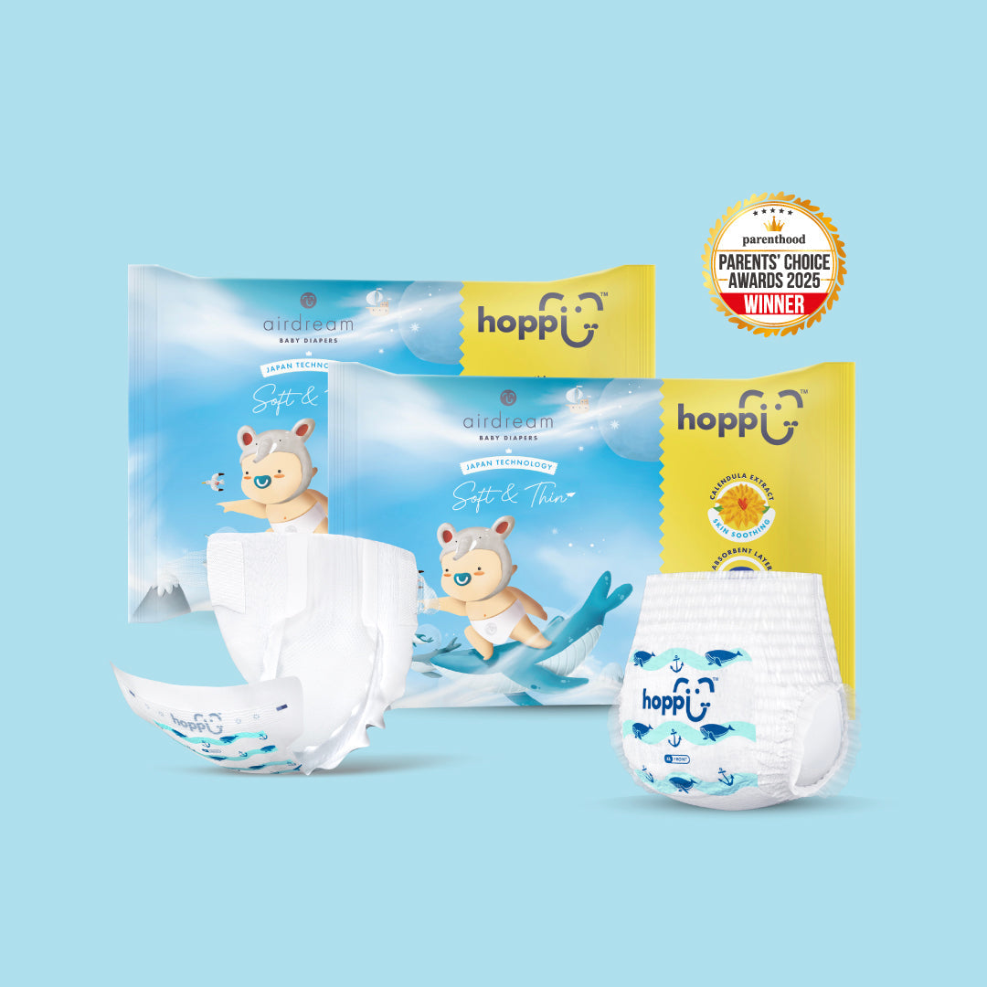 [TRAVEL PACK] Hoppi AirDream Diapers