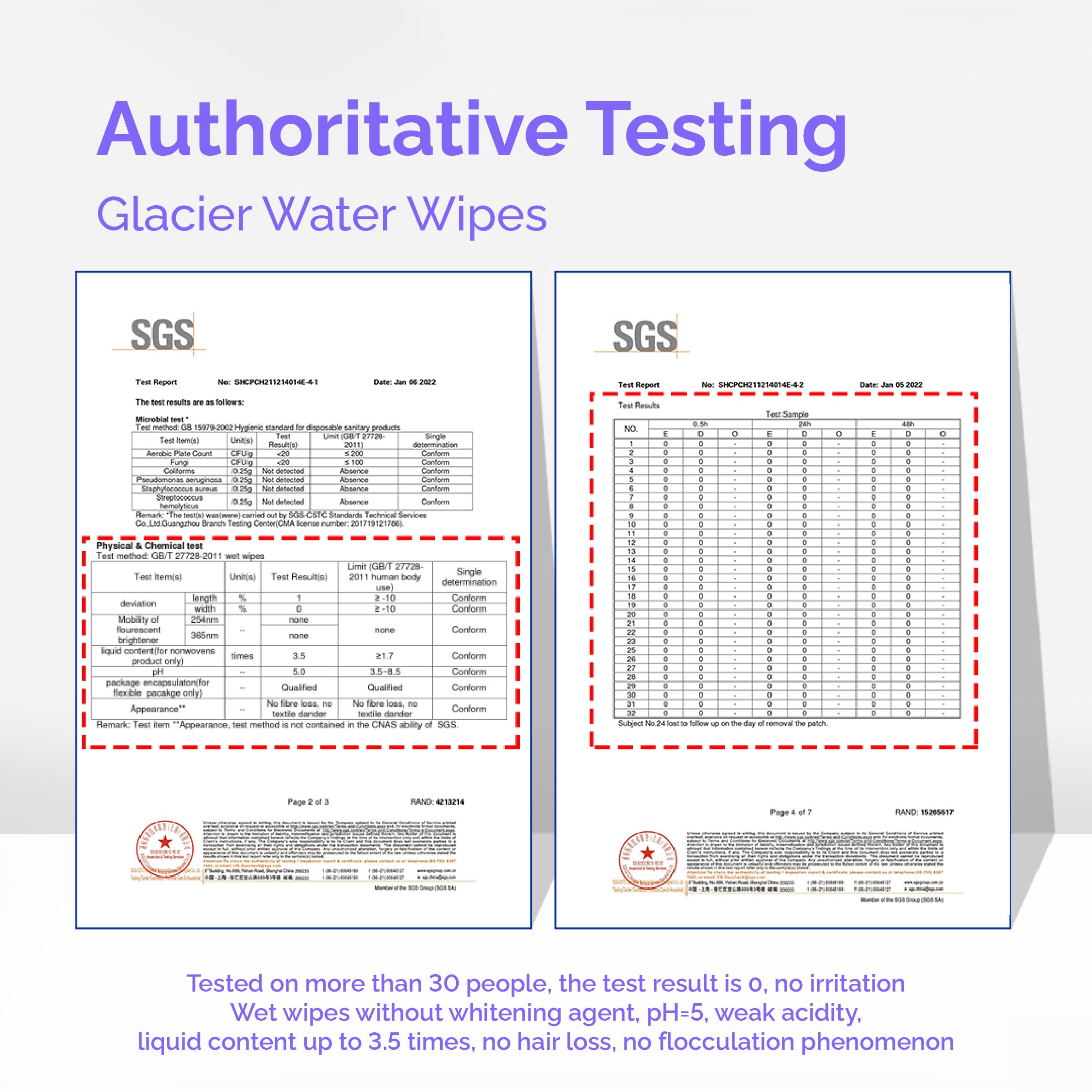 Hoppi Glacier Water Wipes (80 Wipes x 2 packs)
