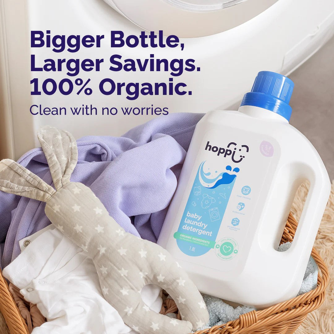 Hoppi Baby Laundry Detergent Lavender 1.8L Hoppi Pte Ltd