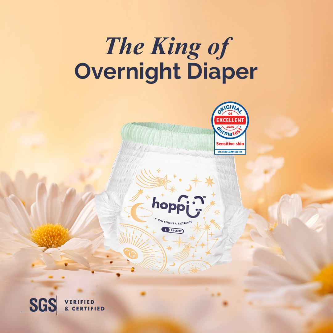 [TRAVEL PACK] Hoppi RoyalDream Diapers 100% 7 Chemicals-Free