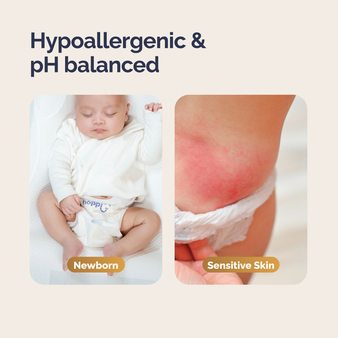 Hoppi RoyalDream Diapers 100% 7 Chemicals-Free