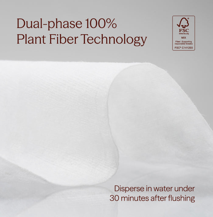 Silky Flush Wipes