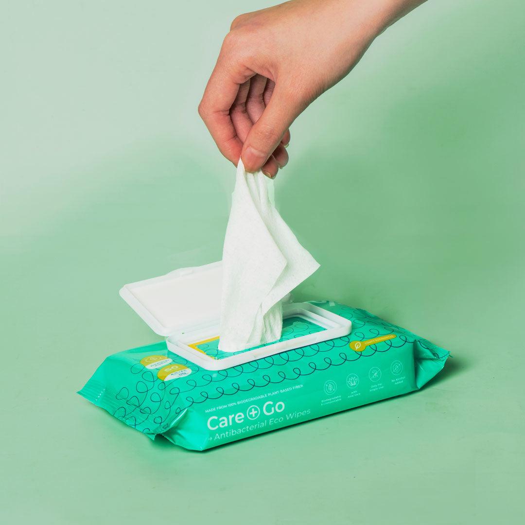 Alcean Antibacterial Classic Wipes 0% Alcohol (50 Wipes x 3 Packs)