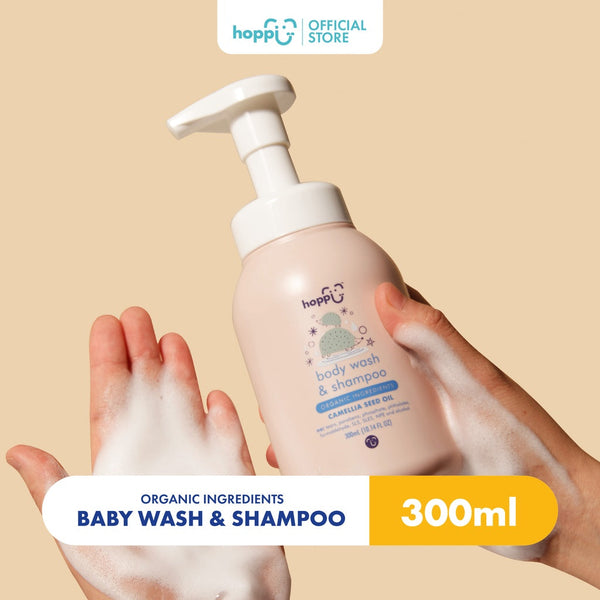 Hoppi Body Wash & Shampoo - 300ml