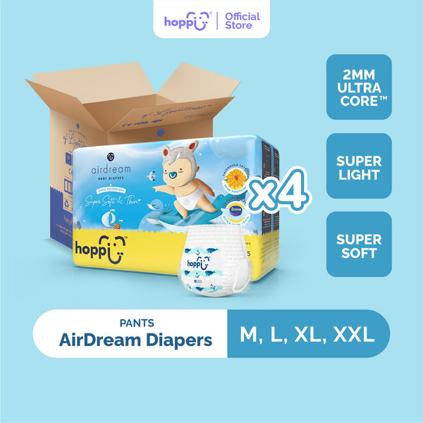 Hoppi AirDream Baby Diaper Pants (Carton)