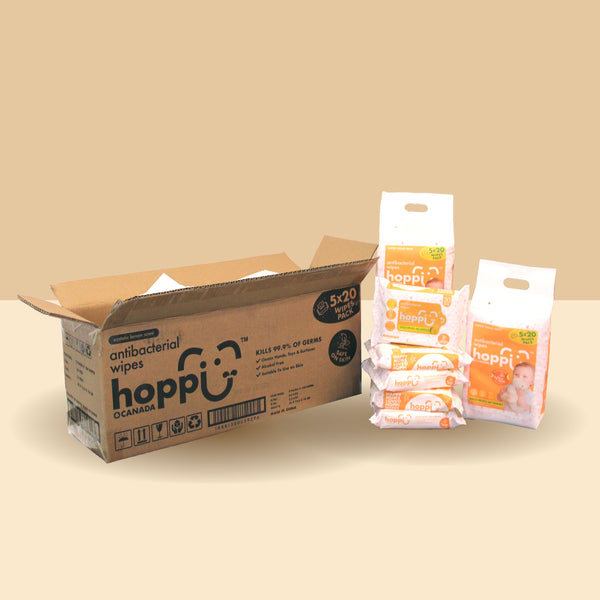 [Bulk] Baby Antibacterial Wipes (20 Wipes) - Super Saver Carton
